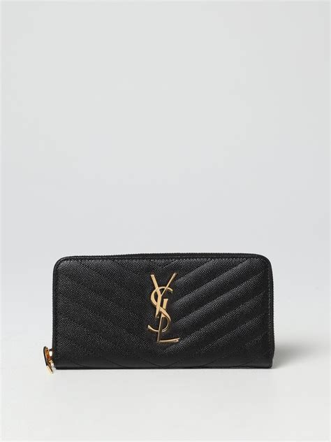 portafoglio ysl nero donna|Portafogli Saint Laurent donna .